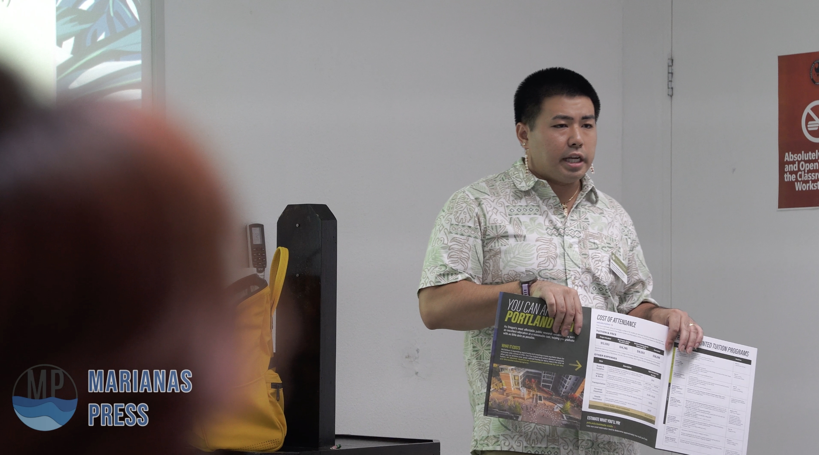 Portland State University meets CNMI students